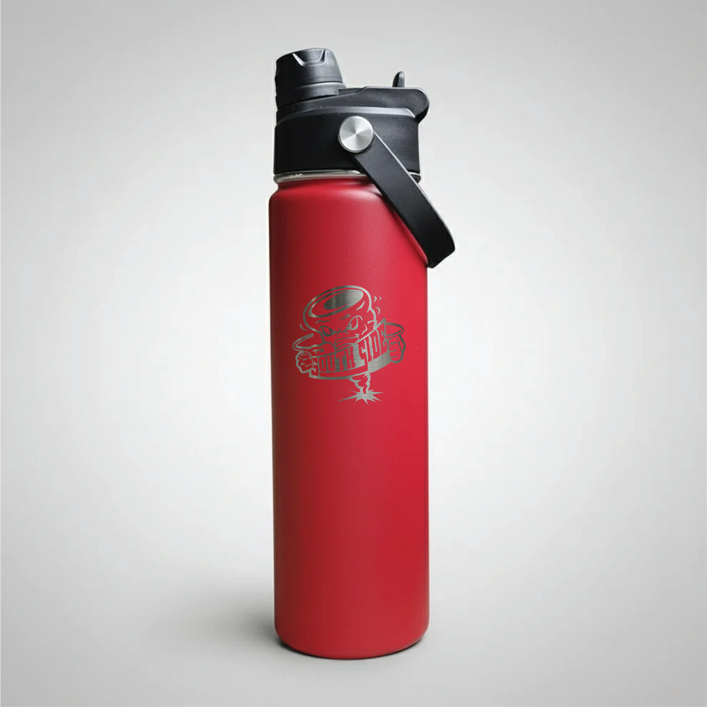 South Side Cyclones Laser Engraved 22oz Water Bottle