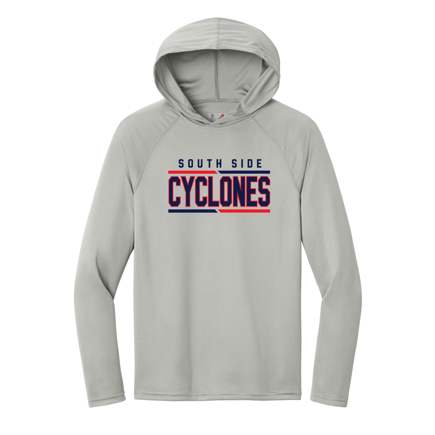 South Side Cyclones A4 Cooling Performance Long Sleeve Hooded Tee - A4N3409