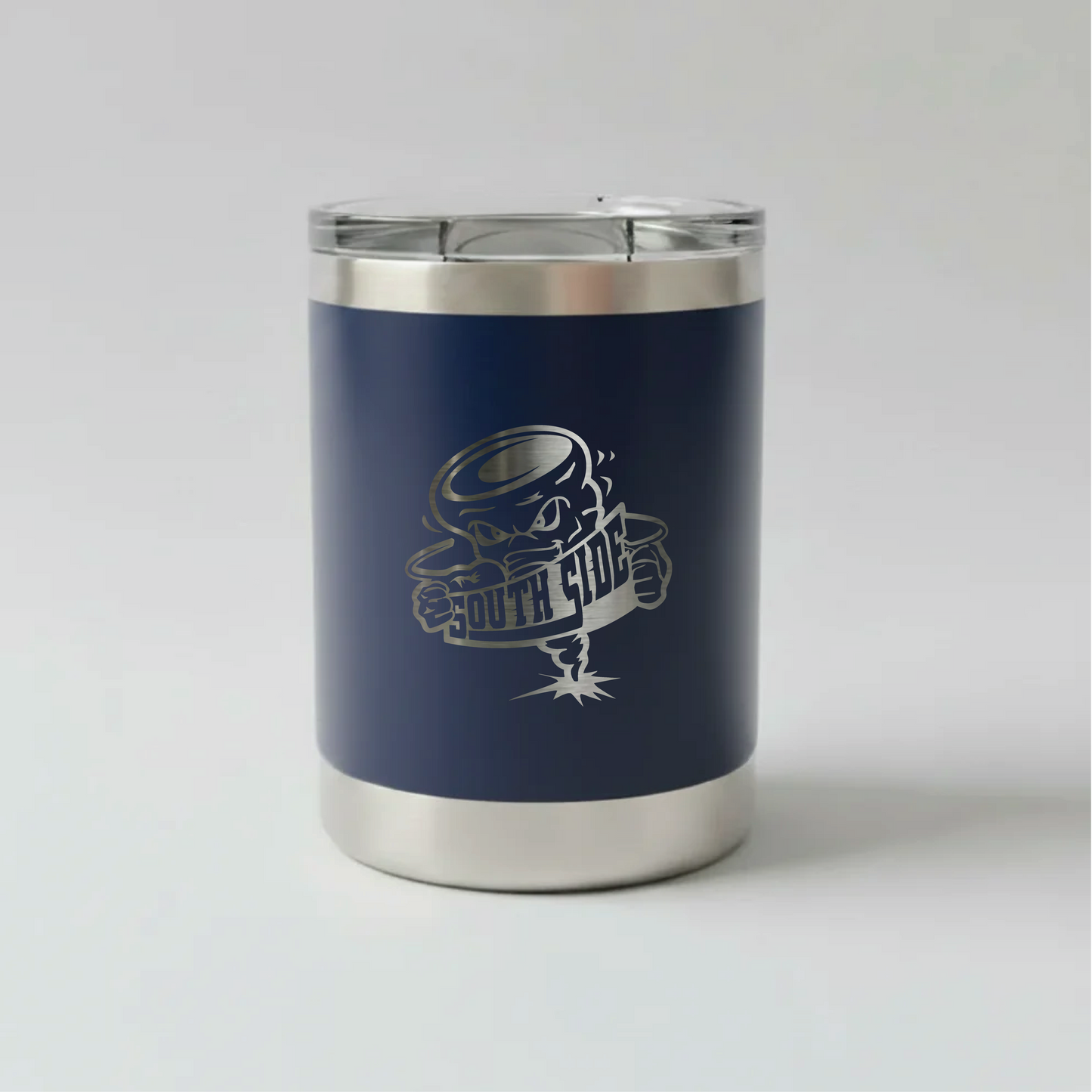 South Side Cyclones Laser Engraved 10oz Lowball Tumbler