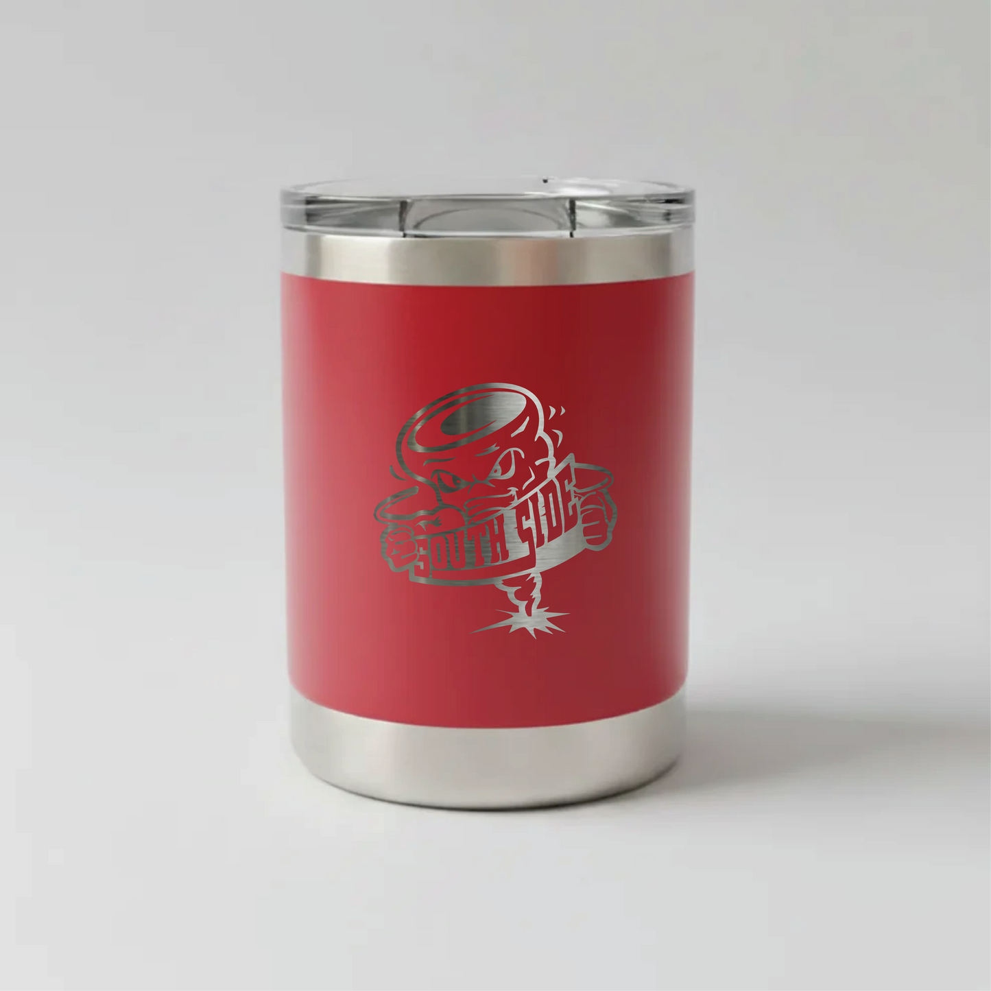 South Side Cyclones Laser Engraved 10oz Lowball Tumbler