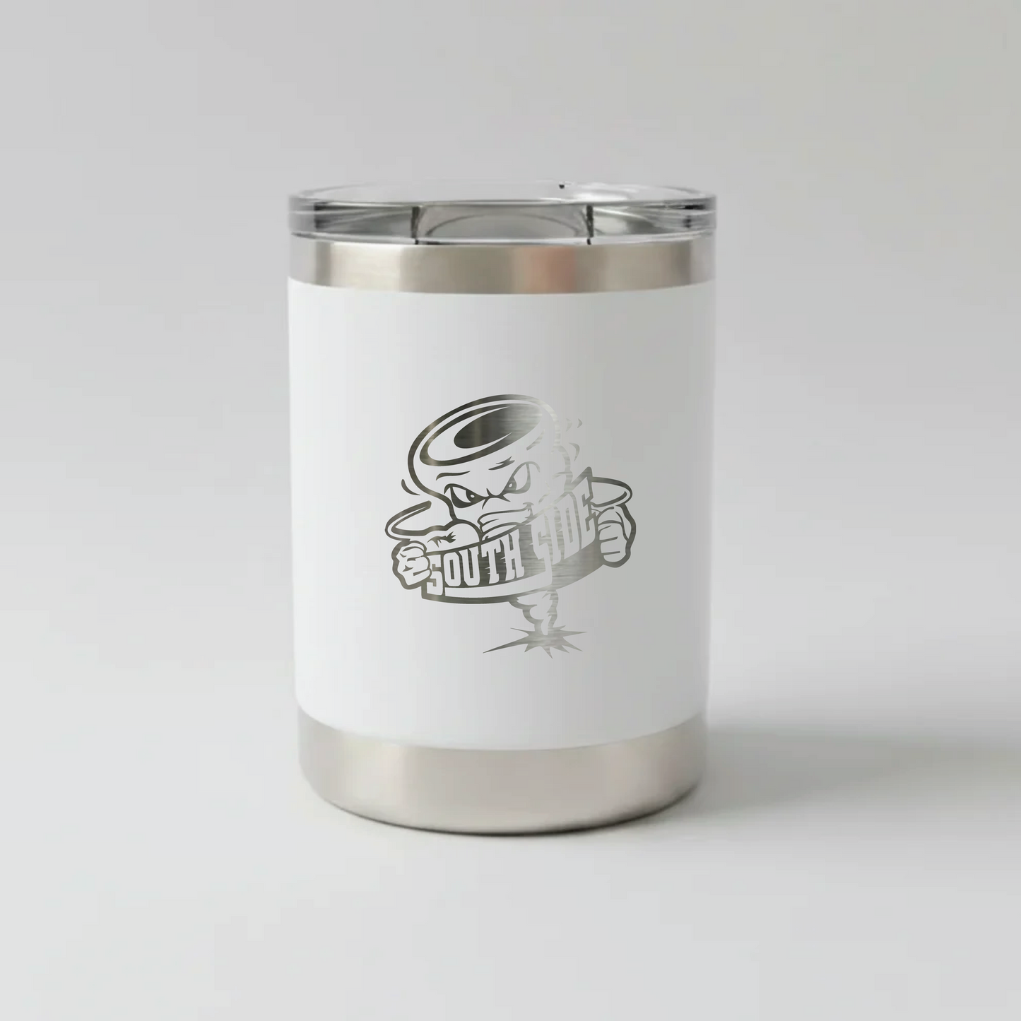 South Side Cyclones Laser Engraved 10oz Lowball Tumbler