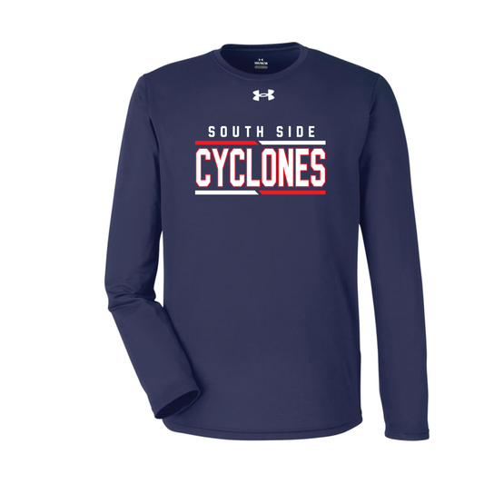 South Side Cyclones Under Armour Team Tech™ Long Sleeve T-Shirt - 1376843