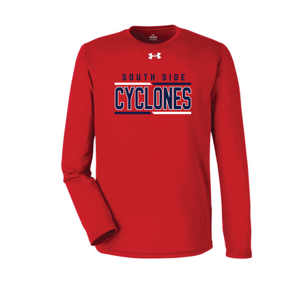 South Side Cyclones Under Armour Team Tech™ Long Sleeve T-Shirt - 1376843