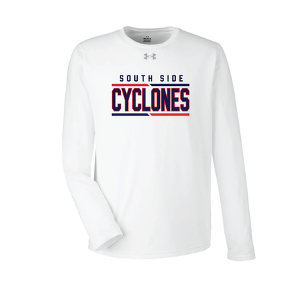 South Side Cyclones Under Armour Team Tech™ Long Sleeve T-Shirt - 1376843