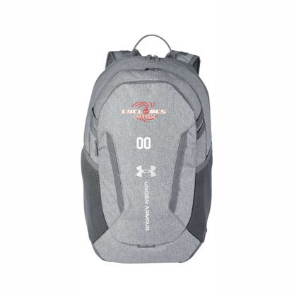Embroidered Under Armour Hustle Backpack 6.0