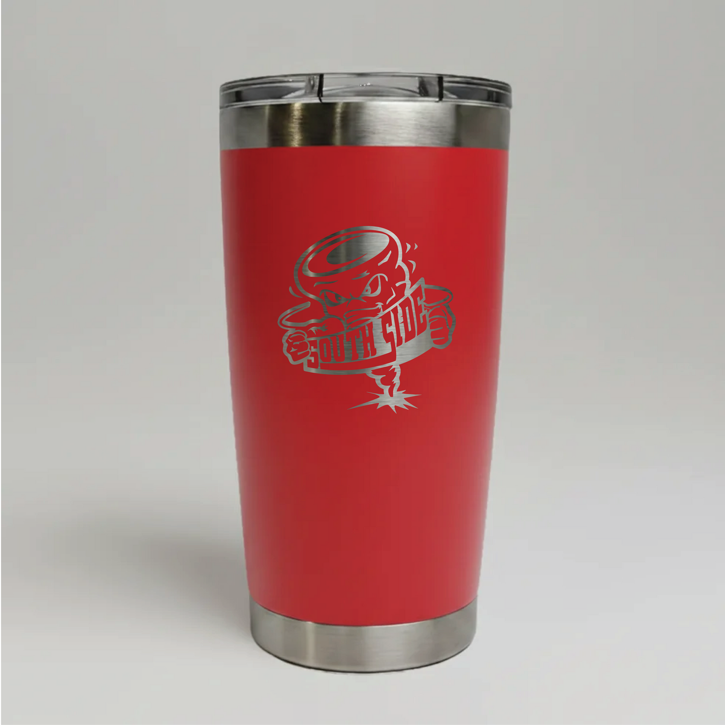 South Side Cyclones Laser Engraved 20oz Stainless Tumbler