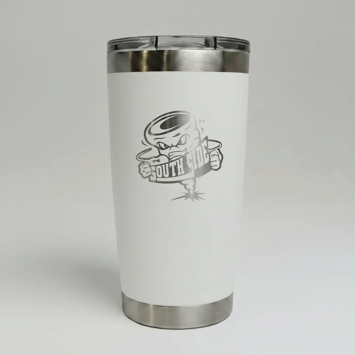 South Side Cyclones Laser Engraved 20oz Stainless Tumbler