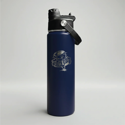 South Side Cyclones Laser Engraved 22oz Water Bottle