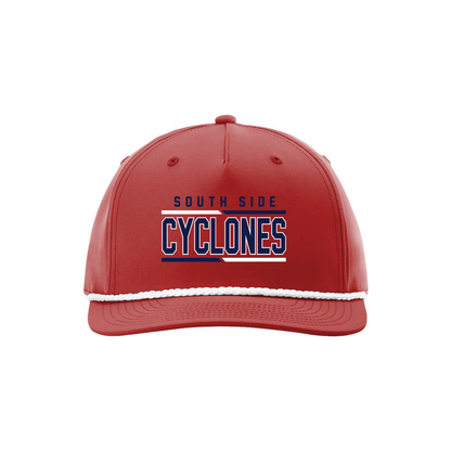 South Side Cyclones Richardson Five-Panel Classic Rope Cap - 258