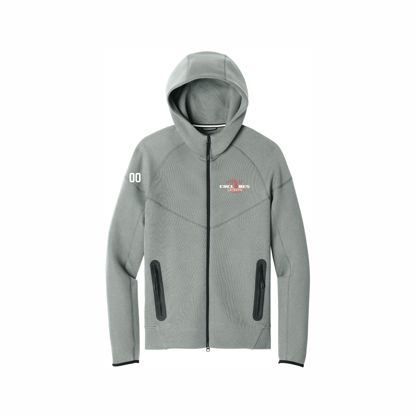 Embroidered Nike Tech Fleece Full-Zip Hoodie