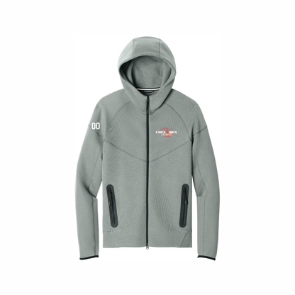 Embroidered Nike Tech Fleece Full-Zip Hoodie