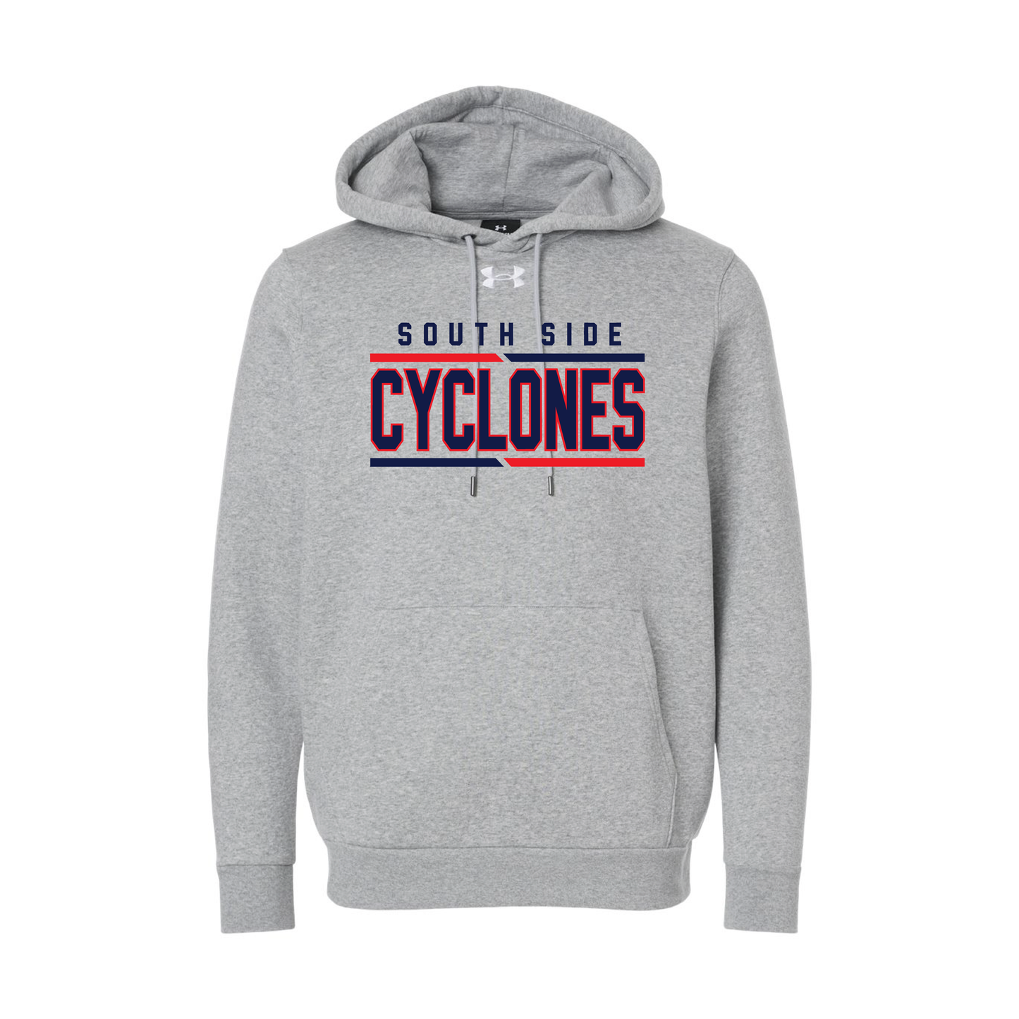 South Side Cyclones Under Armour Team Icon Fleece Hooded Sweatshirt - 6014161