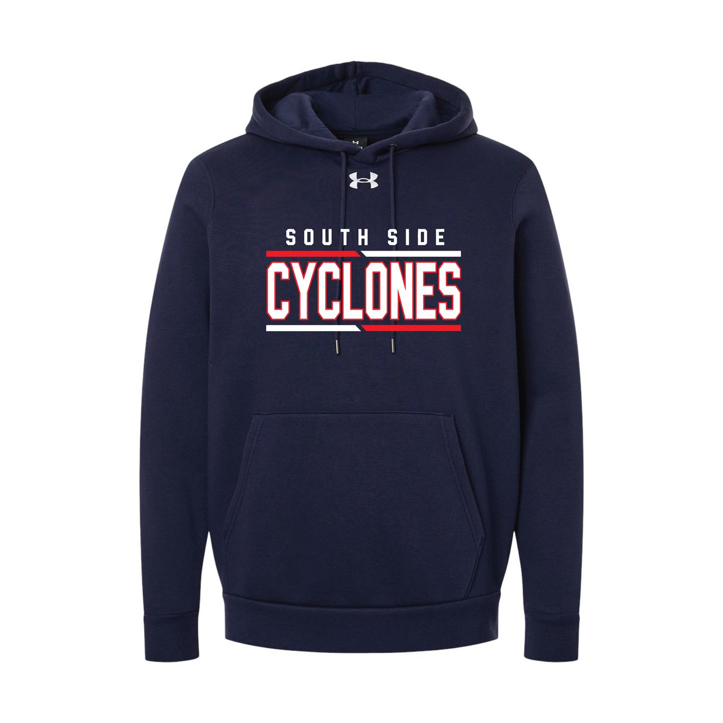 South Side Cyclones Under Armour Team Icon Fleece Hooded Sweatshirt - 6014161