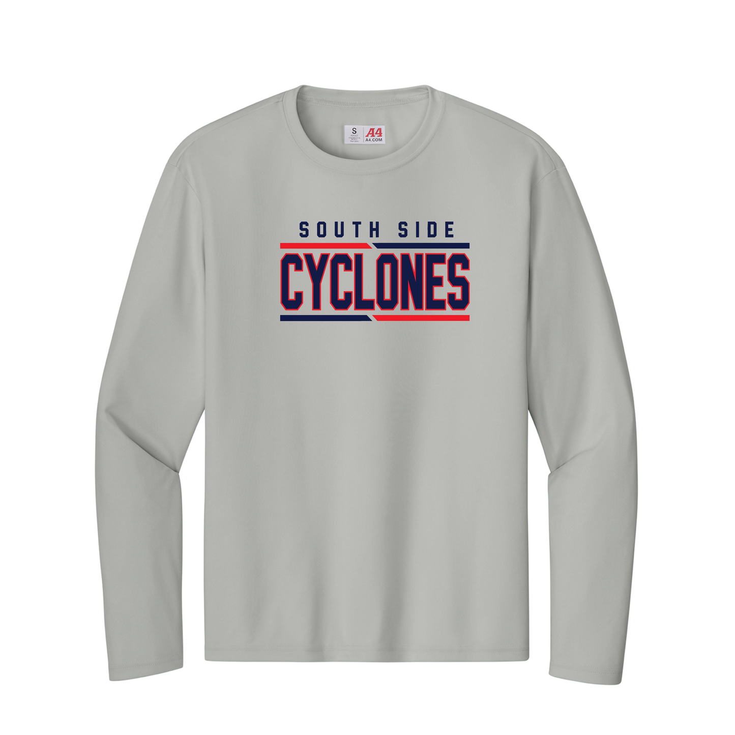 South Side Cyclones A4 Cooling Performance Long Sleeve Tee - A4N3165