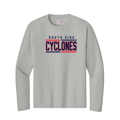 South Side Cyclones A4 Cooling Performance Long Sleeve Tee - A4N3165