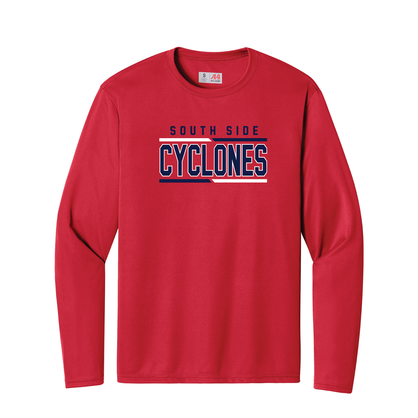 South Side Cyclones A4 Cooling Performance Long Sleeve Tee - A4N3165