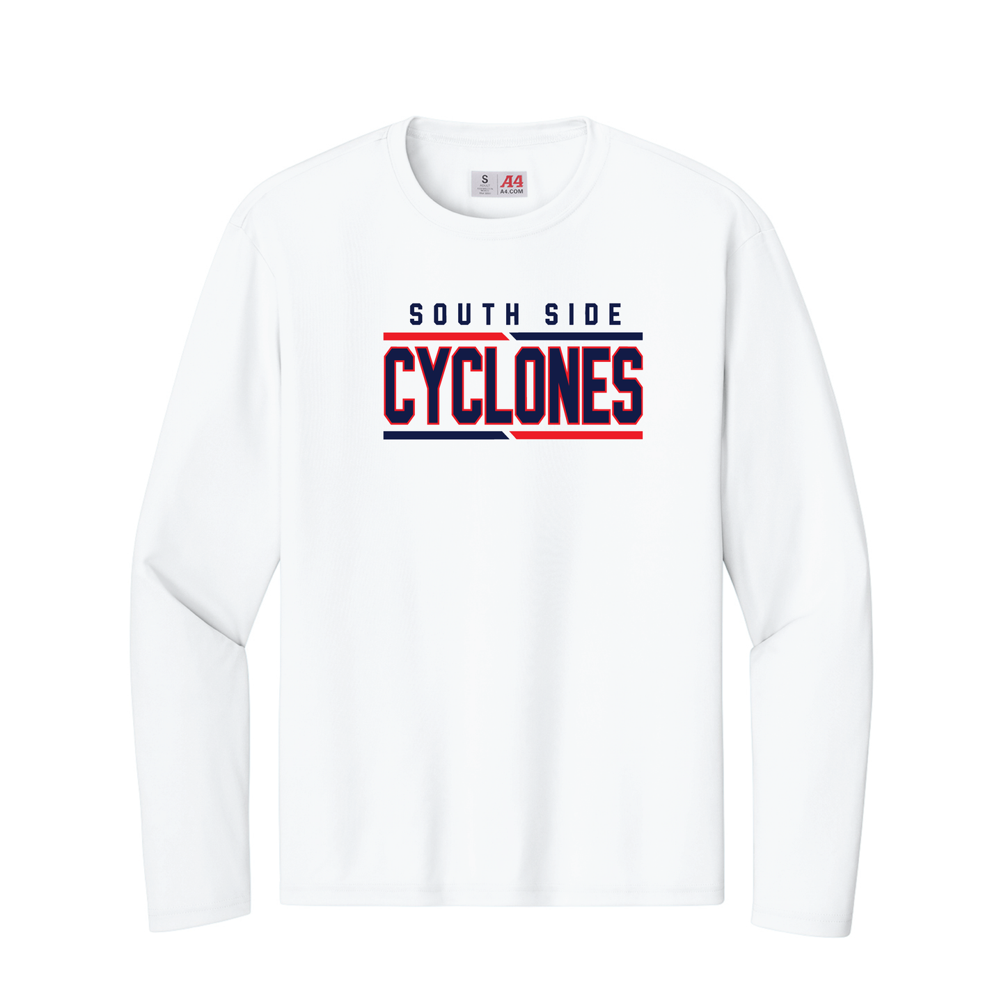 South Side Cyclones A4 Cooling Performance Long Sleeve Tee - A4N3165