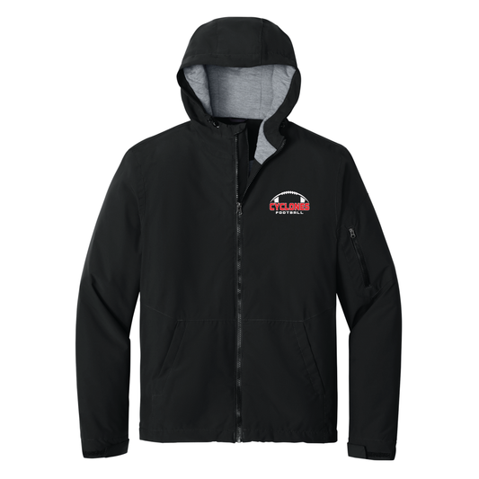 Cyclone Football Sport-Tek® Waterproof Insulated Jacket
