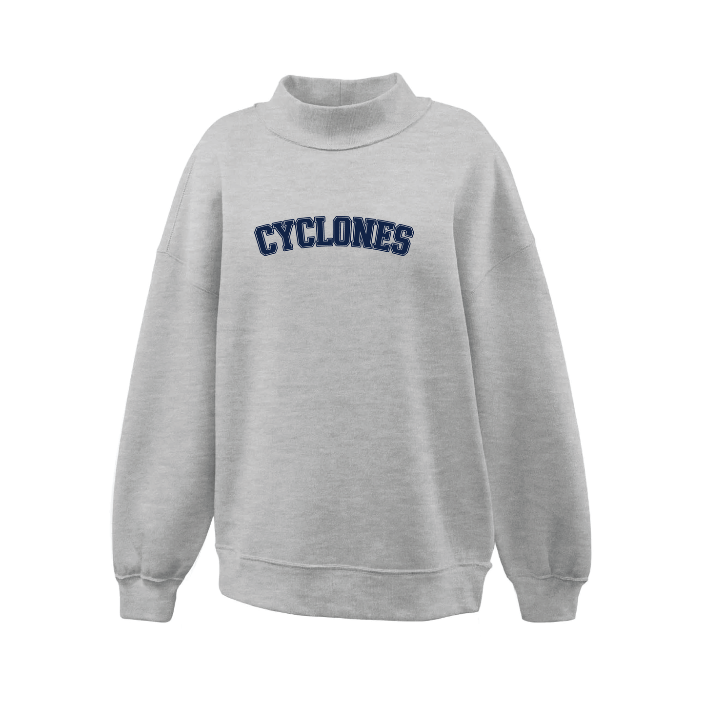 South Side Cyclones Classic Mockneck Sweatshirt - 7187