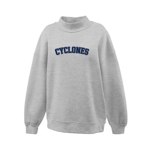 South Side Cyclones Classic Mockneck Sweatshirt - 7187