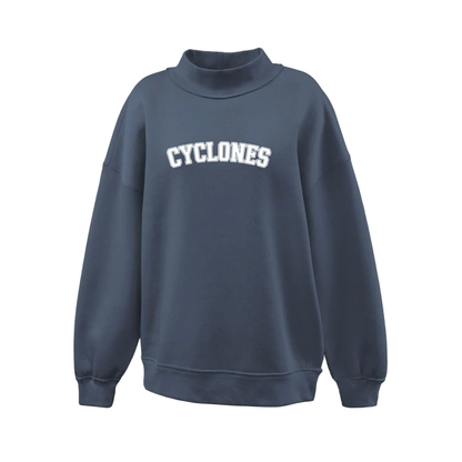 South Side Cyclones Classic Mockneck Sweatshirt - 7187